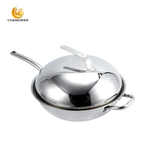 stainless steel wok manufacturer