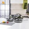 Honeycomb Stainless Steel Non Stick Wok Manufacturer