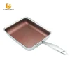 Stainless Steel Non Stick Square Pan Manufacturer