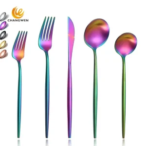 Stainless Steel Colorful Cutlery Manufacturer