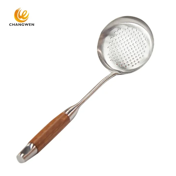 Wooden Handle Stainless Steel Cooking Kitchen Tools Manufacturer