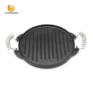 Round Cast Iron Grill Griddle Manufacturer