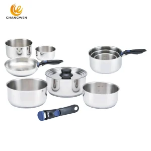 Detachable Handle Stainless Steel Cookware Manufacturer