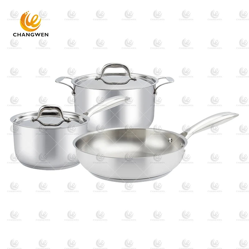 Cookware Sets on Sale 8PCS Stainless Steel Cookware - China