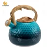 Green Stainless Steel Whistling Water Kettle 3.0L Manufacturer