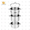 stainless steel steamer pot