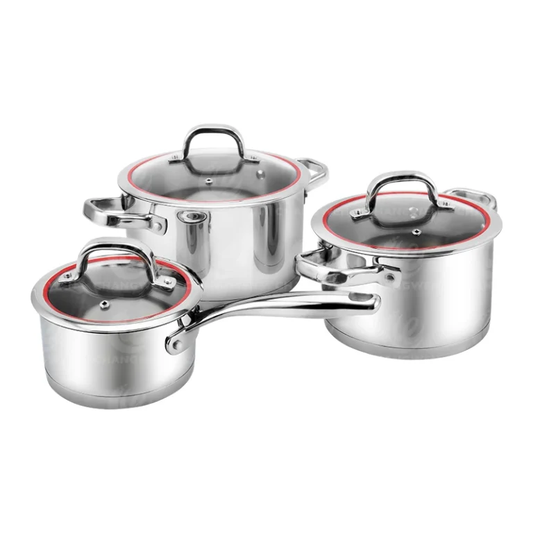 Stainless Steel Stock Pot With Glass Lid