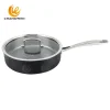 Tri-Ply Stainless Steel Hammered Kitchen Cookware manufacturers