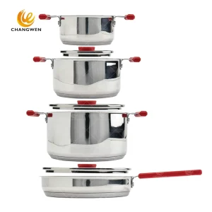 stainless steel pot set supplier