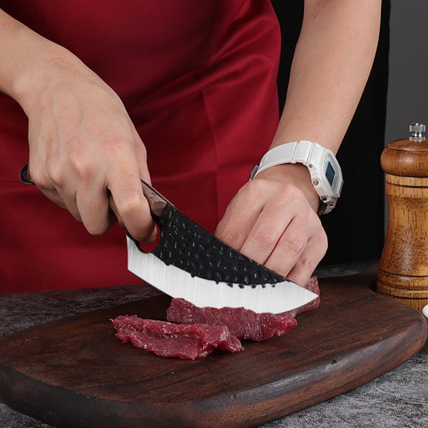 stainless steel kitchen chef knife