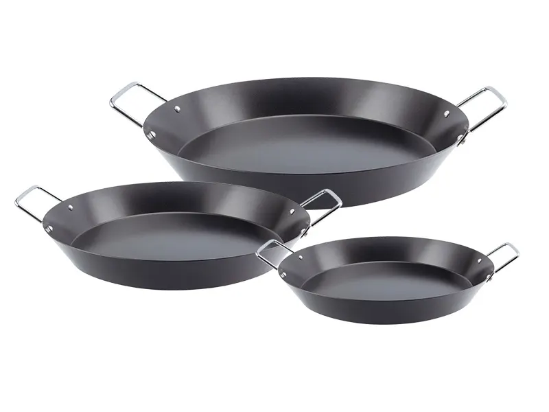 carbon steel non stick pizza pan