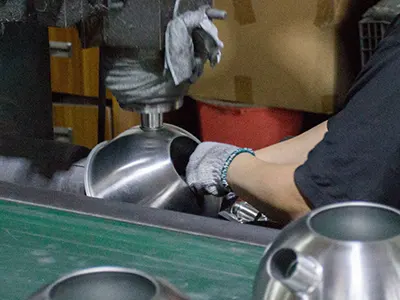 stainless steel whistling kettle manufacturing process