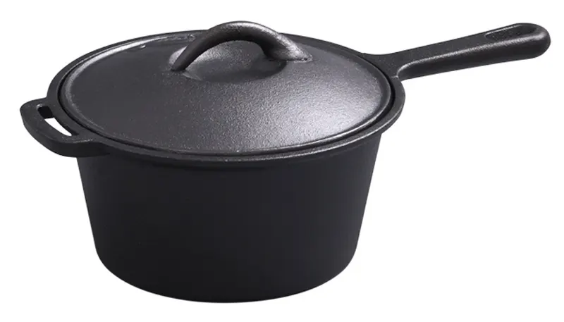 Cast Iron Saucepan