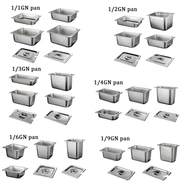 Stainless Steel Restaurant Pans